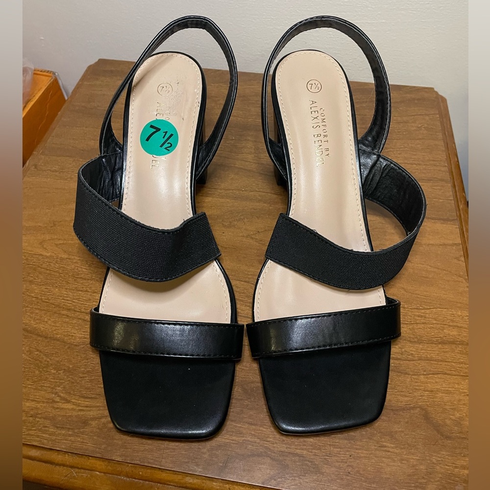Comfort by Alexis Bendel black heels.